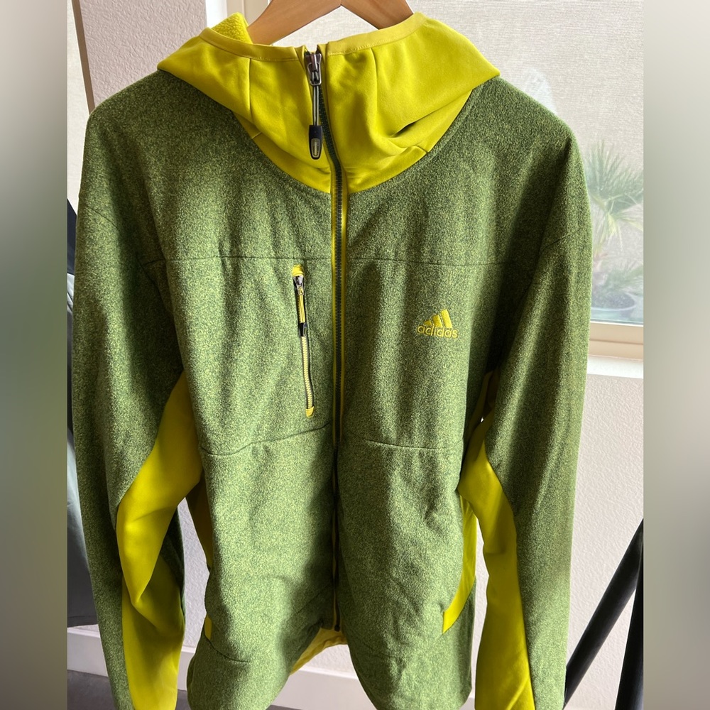 ADIDAS Outdoor Zip Up Hooded Jacket